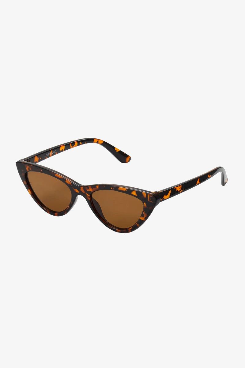 Brown Cat Eyes Sunglasses