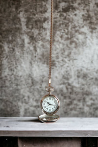 Flowers Pocket Watch