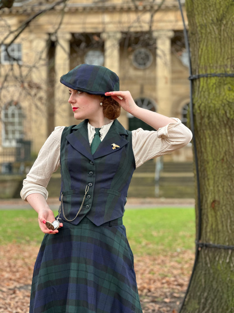 Green Tartan Peaky Jacket