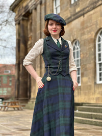 Green Tartan Peaky Jacket