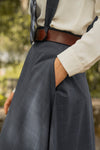 Academia Prince of Wales Skirt Blue