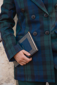 Peaky Tartan Jacket Green