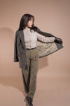 Olive Green Constance Trousers