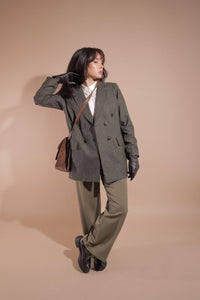 Olive Green Constance Trousers