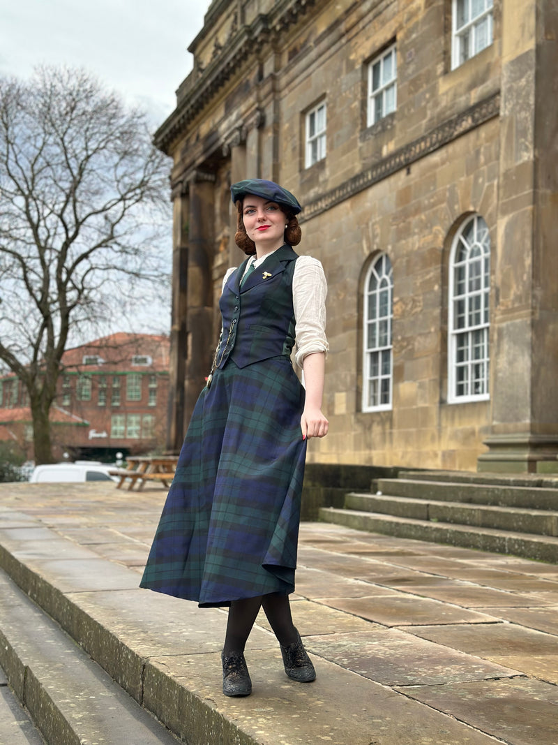 Green Tartan Peaky Jacket