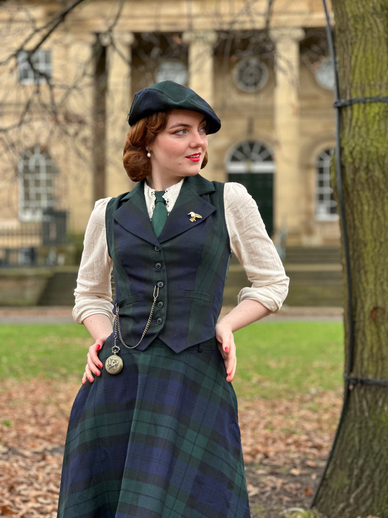 Green Tartan Peaky Jacket