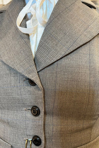 Peaky Prince of Wales Jacket Taupe/Brown