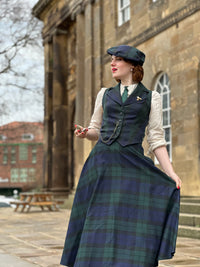 Green Tartan Peaky Jacket