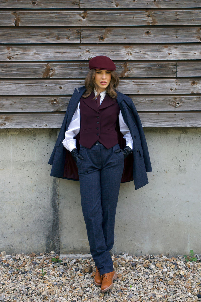 Peaky Burgundy Jacket