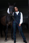 Pantalon Peaky Tartan Vert