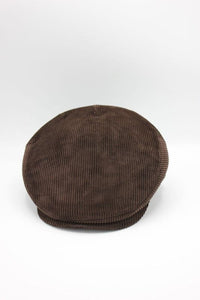 Béret Peaky Velours Marron