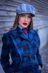 Blue/Red Check Peaky Jacket