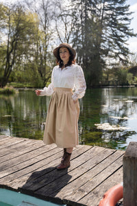 Agnès Skirt Beige