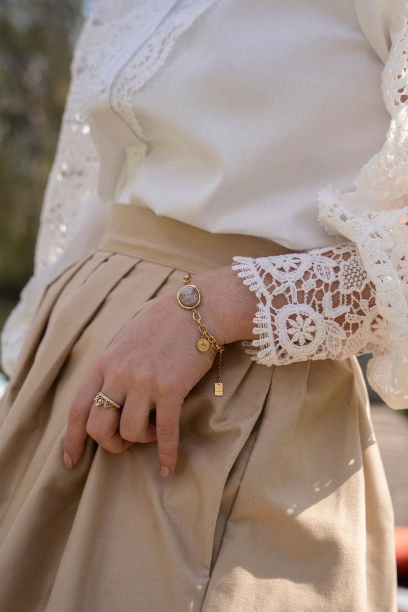 Agnès Skirt Beige