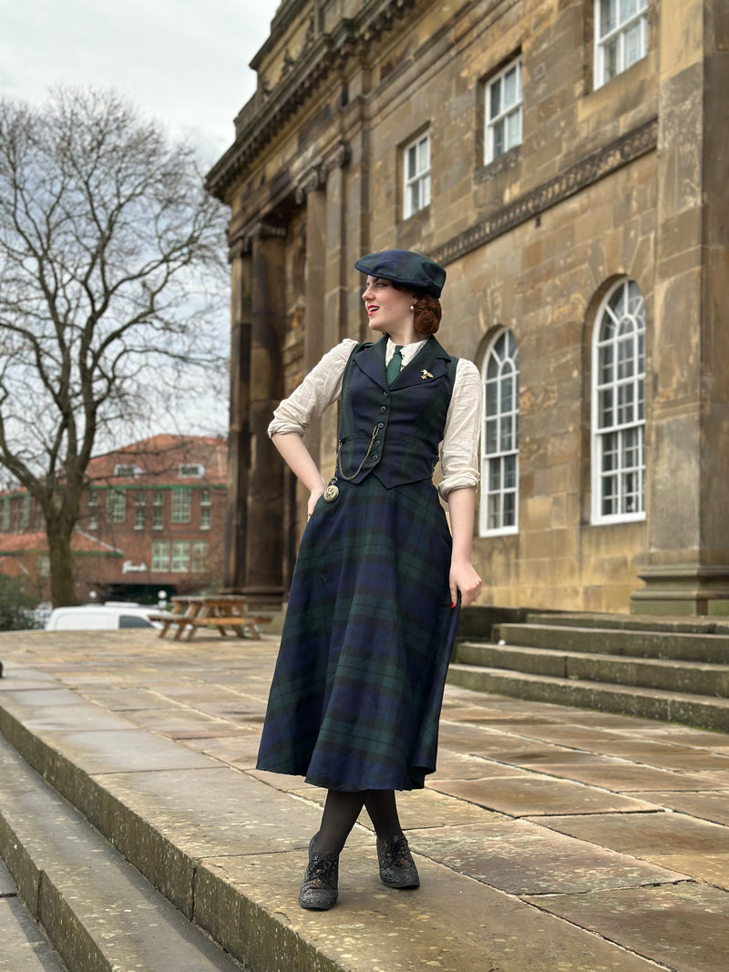 Green Tartan Peaky Jacket