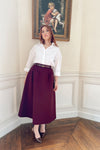 Audrey Skirt Burgundy