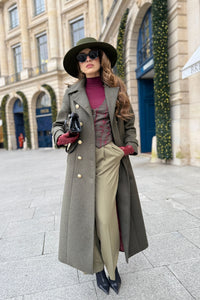 Manteau Polly Kaki