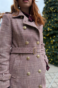 Burgundy Prince of Wales Coat