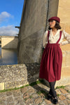 Hilda Skirt Burgundy