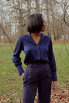 Constance Navy Blue Trousers