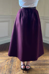 Audrey Skirt Burgundy