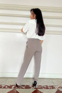 Olympe Taupe Trousers