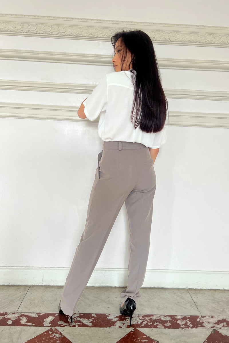 Pantalon Olympe Taupe