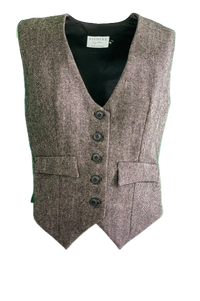 Gray Chevron Peaky Jacket