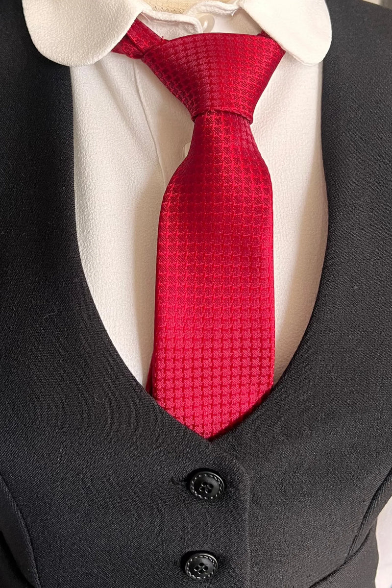 Red Polly Tie