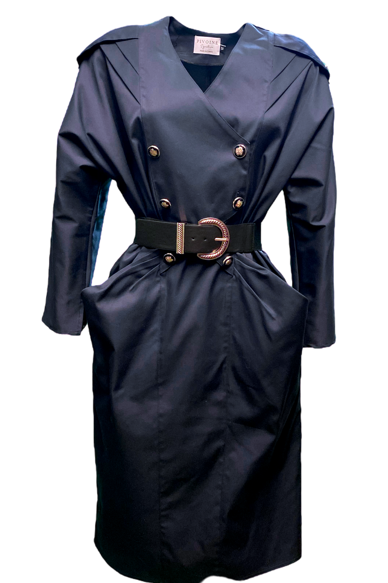 Robe Military Bleue Marine