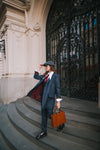 Peaky Check Jacket Navy/grey/Bordeaux